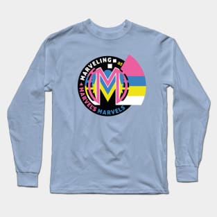 Marveling Logo: Kids' Team Long Sleeve T-Shirt